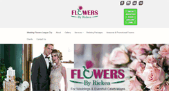 Desktop Screenshot of flowersbyrickea.com